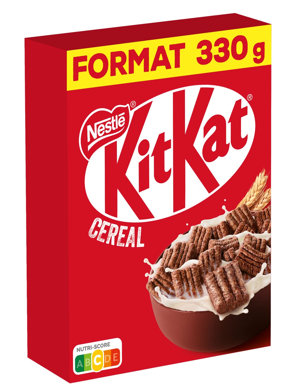 KitKat - Céréales aromatisées, chocolat au lait (330g)