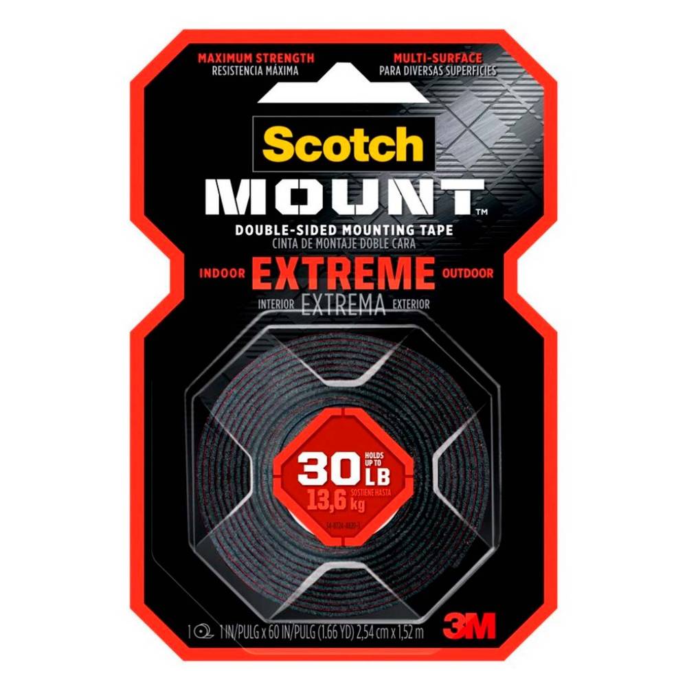 Scotch · Cinta doble cara extreme