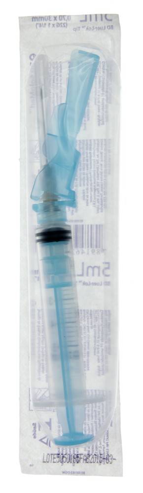 Bd seringa descartável com agulha (5ml)