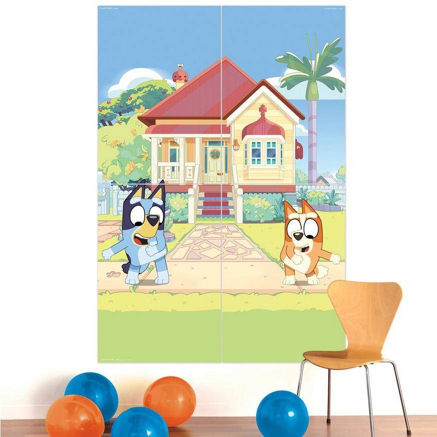 Party City Bluey Paper Photo Booth Kit