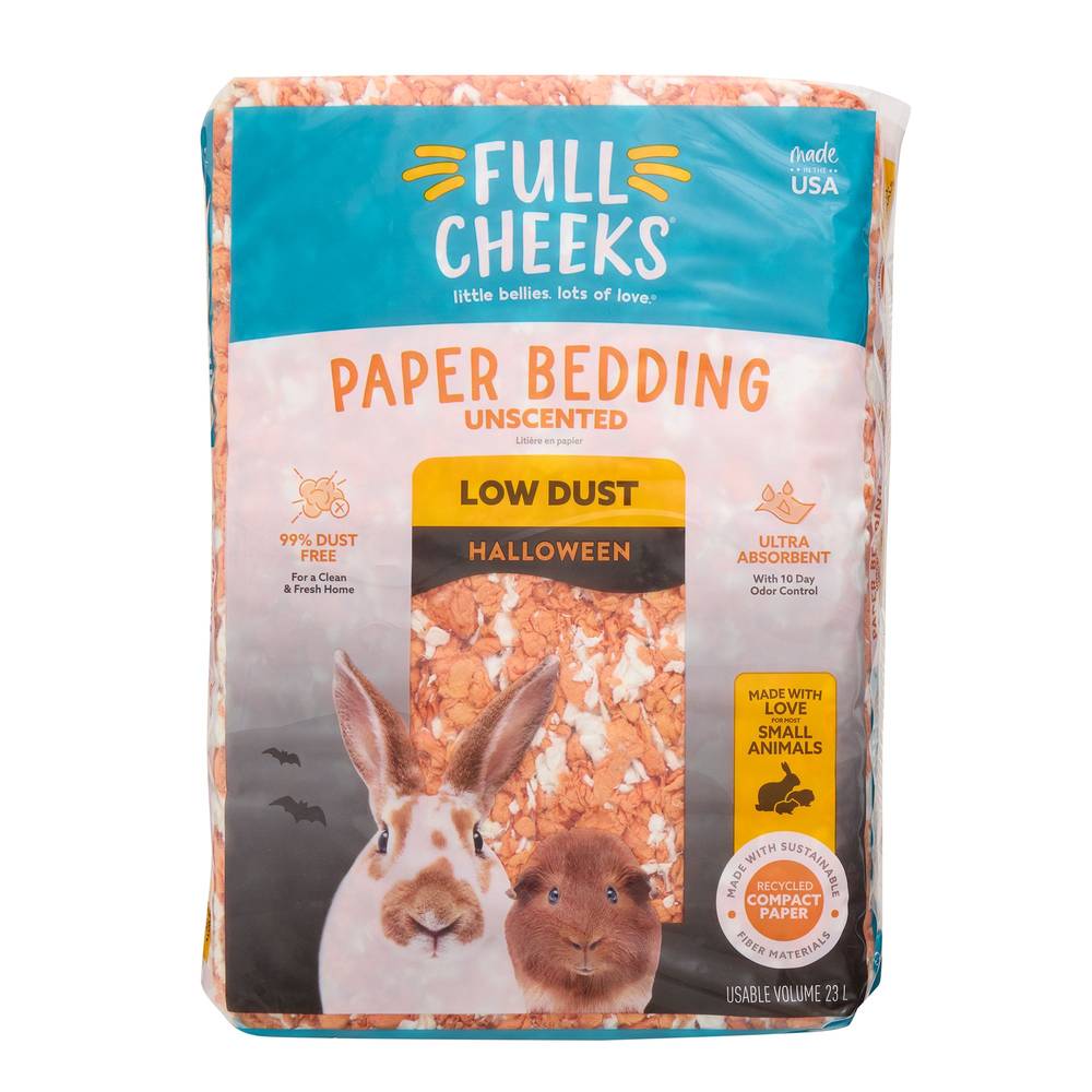 Full Cheeks Halloween Unscented Low Dust Paper Bedding