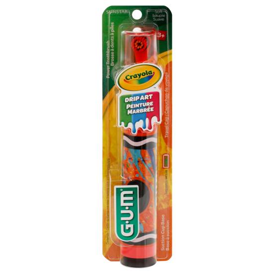 Gum Crayola Power Toothbrush (1 ct)