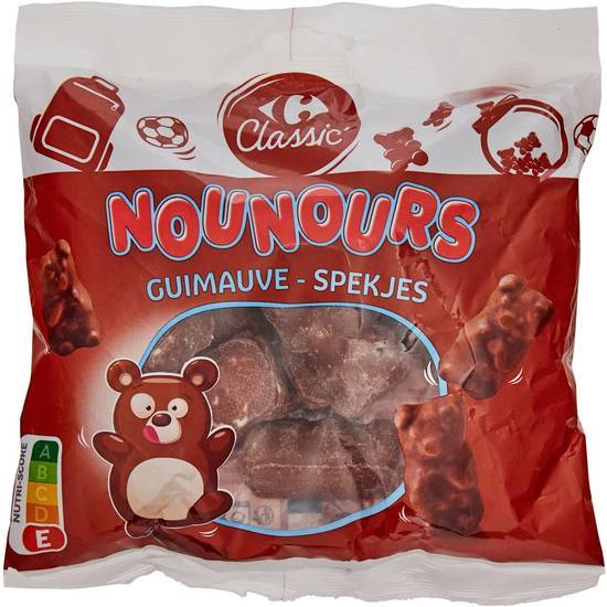 Carrefour Classic' - Bonbons nounours guimauve (180 g)