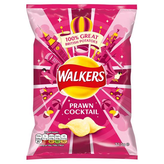 Walkers Crisps Prawn Cocktail (32.5G)