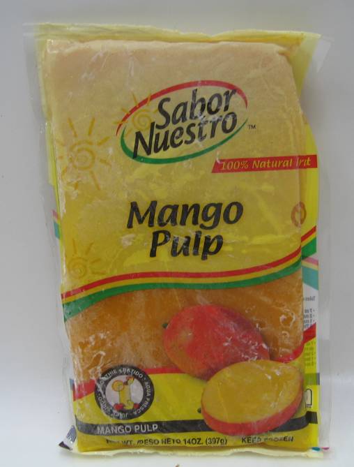 Frozen Sabor Nuestro - Mango Pulp - 14 oz Pack