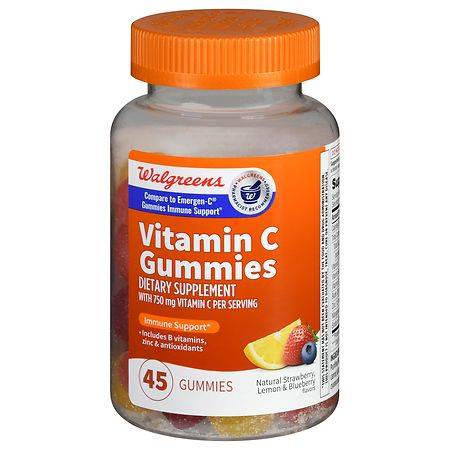 Walgreens Vitamin C Immune Support Gummies 750 mg