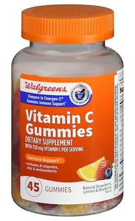 Walgreens Vitamin C Immune Support Gummies 750 mg