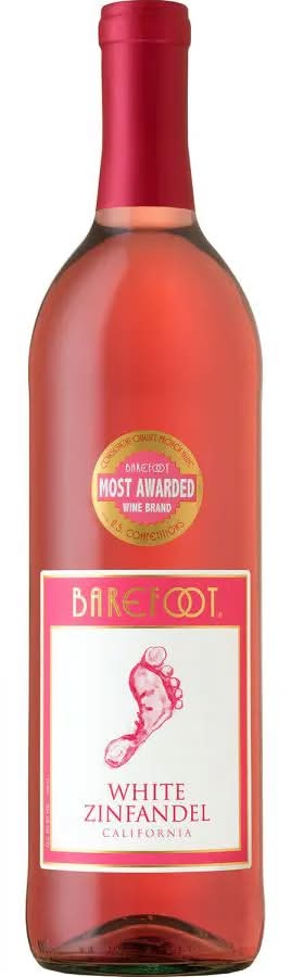 Barefoot Wine White Zinfandel