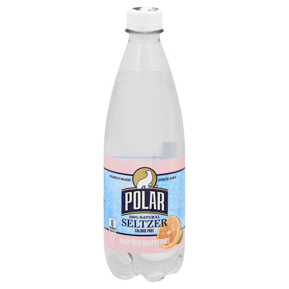 Polar Ruby Red Grapefruit Flavored Natural Seltzer (20 fl oz)