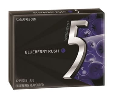 5 Gum Blueberry 32G