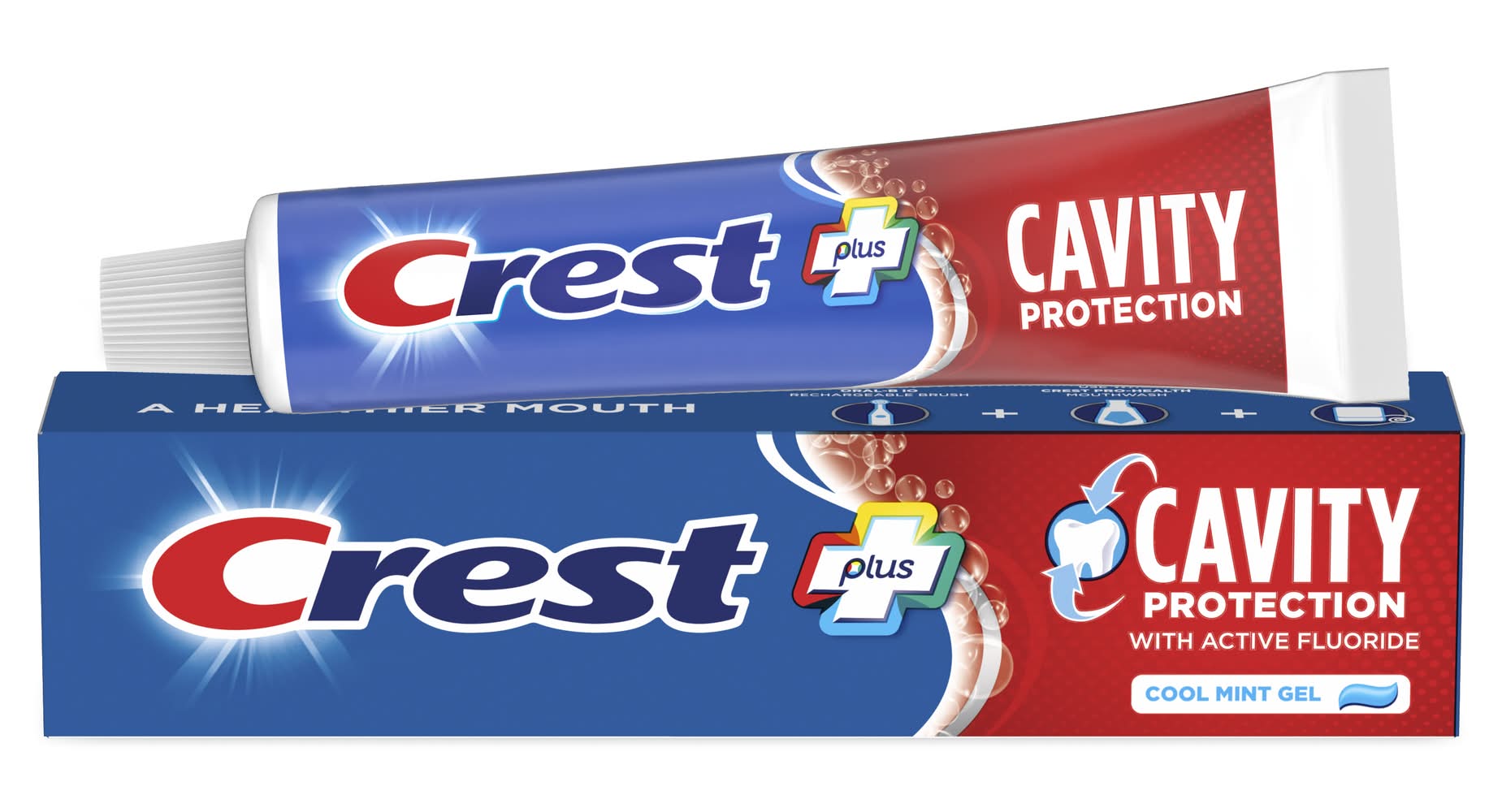 Crest Cavity Protection Gel Toothpaste, Cool Mint (5.7 oz)