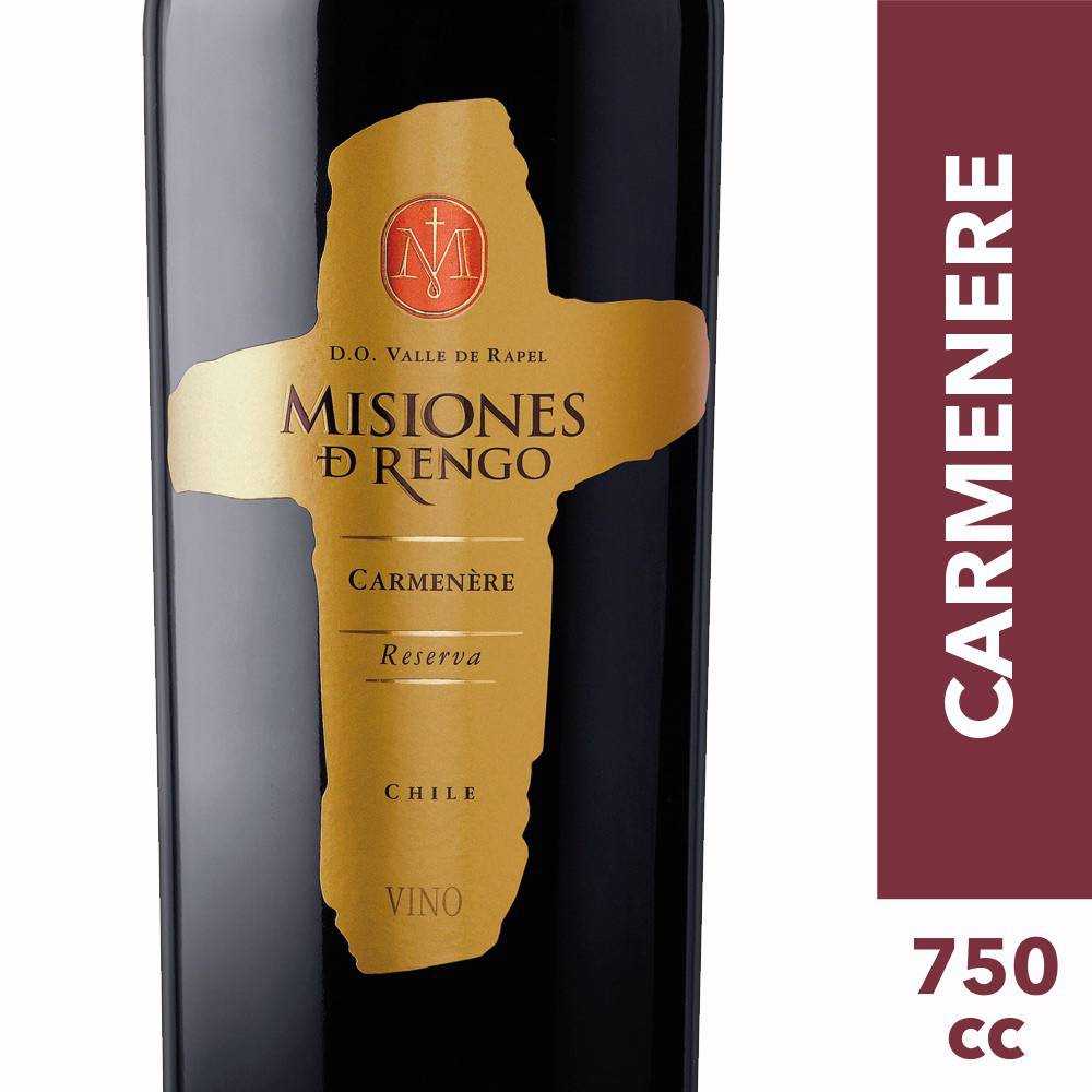 Misiones de Rengo · Vino carmenere reserva (750 ml)