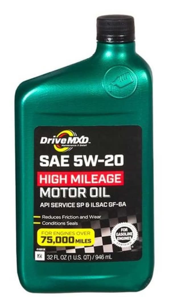 Drive Mxd Sae 5w-20 High Mileage Motor Oil 32 Fl Oz