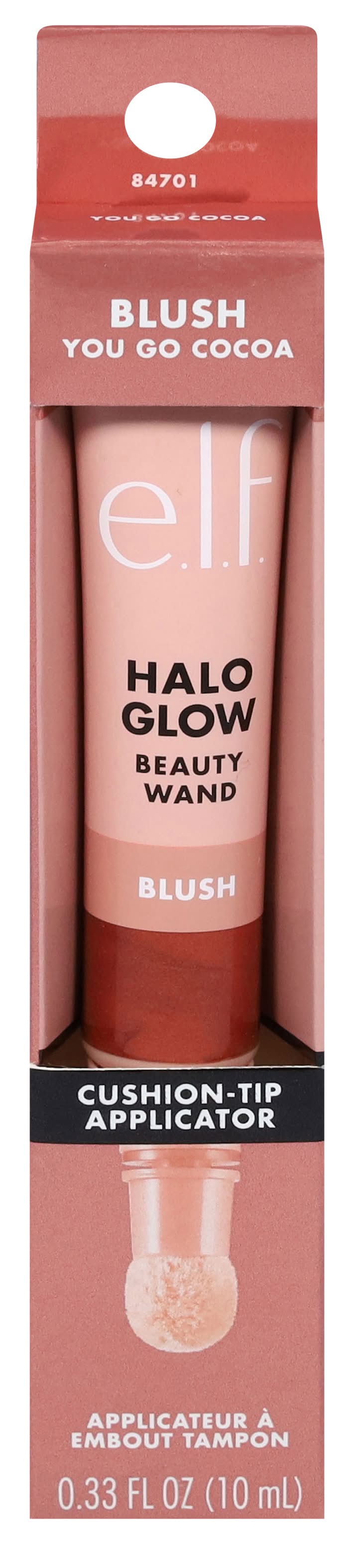 e.l.f. You Go Cocoa Halo Glow Cushion-Tip Applicator Blush (0.33 fl oz)