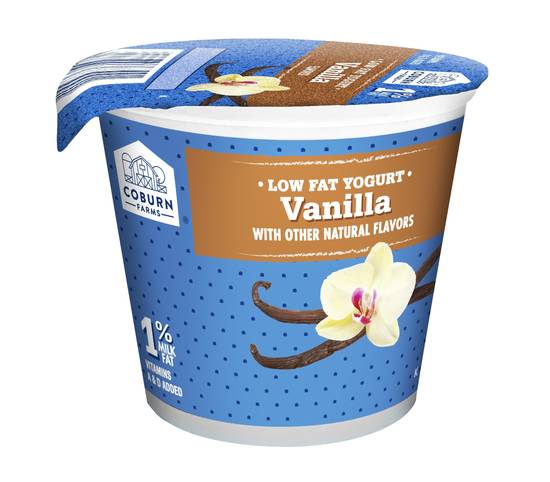 Coburn Farms Low Fat Yogurt (vanilla)