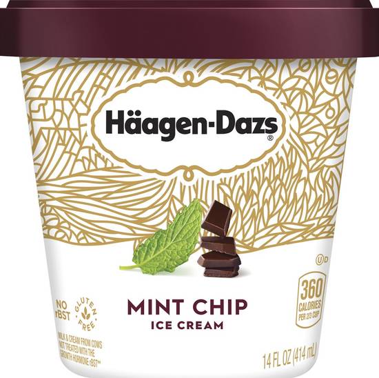 Häagen-Dazs Mint Chip Ice Cream