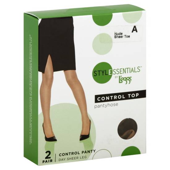 L'eggs Style Essentials Control Top Pantyhose (size a)