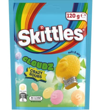 Skittles Cloudz Sours 120g