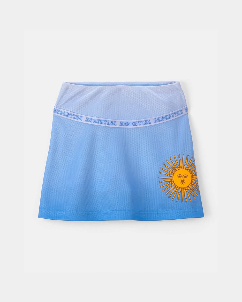 Toddler Girl Umbro Argentina Active Skort - Light Blue/White - Argentina - 3T