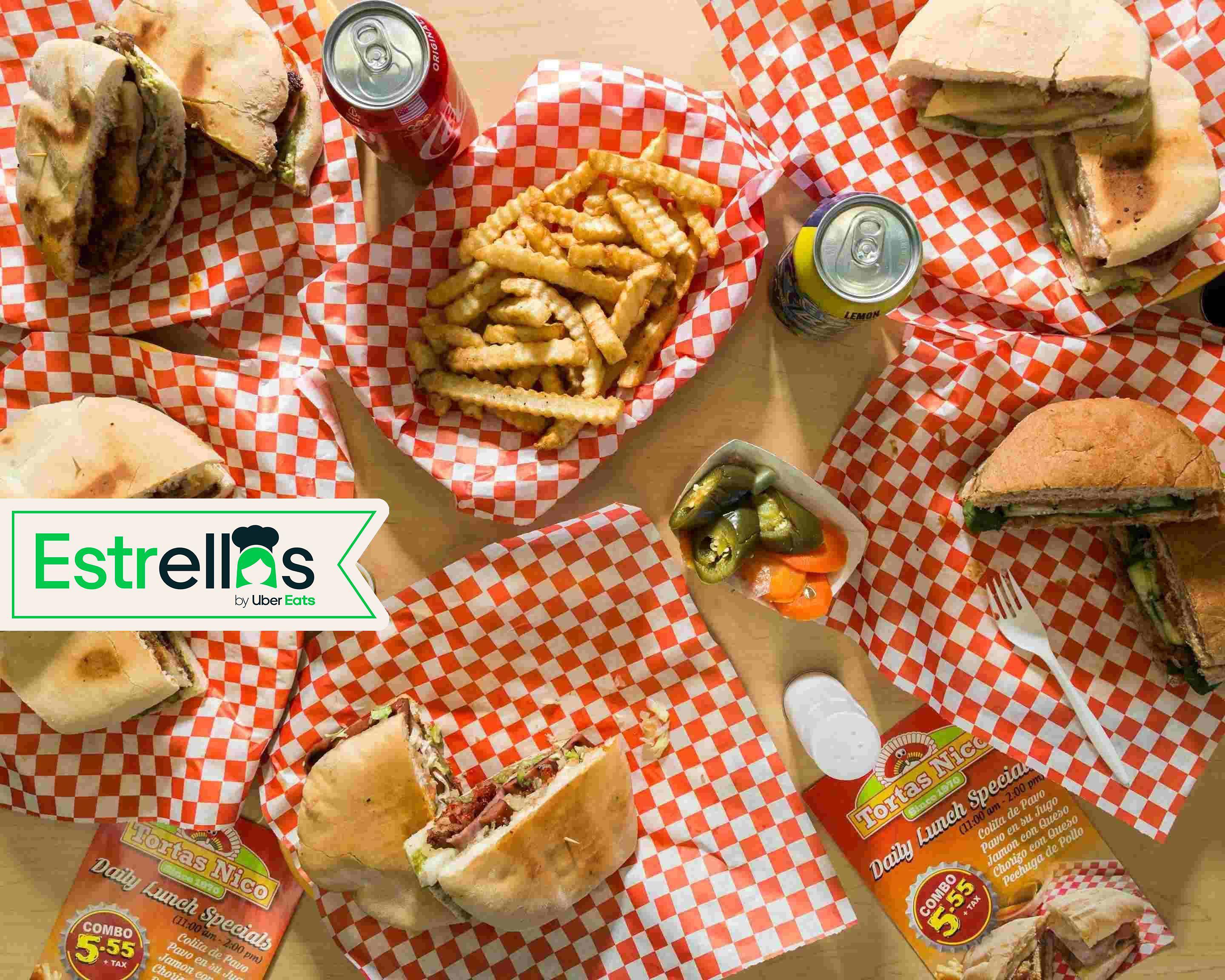 Tortas Nico II Menú a Domicilio【Menú y Precios】Santiago de Querétaro Uber Eats