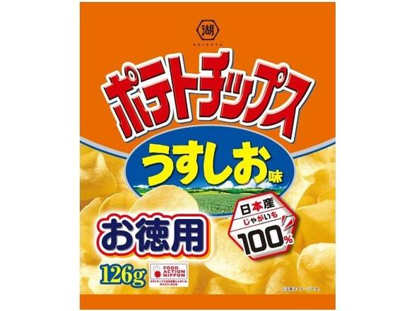 ポテトチップスさん専用 湖池屋 お徳用サイズ ポテトチップス うすしお味 Delivery Near Me