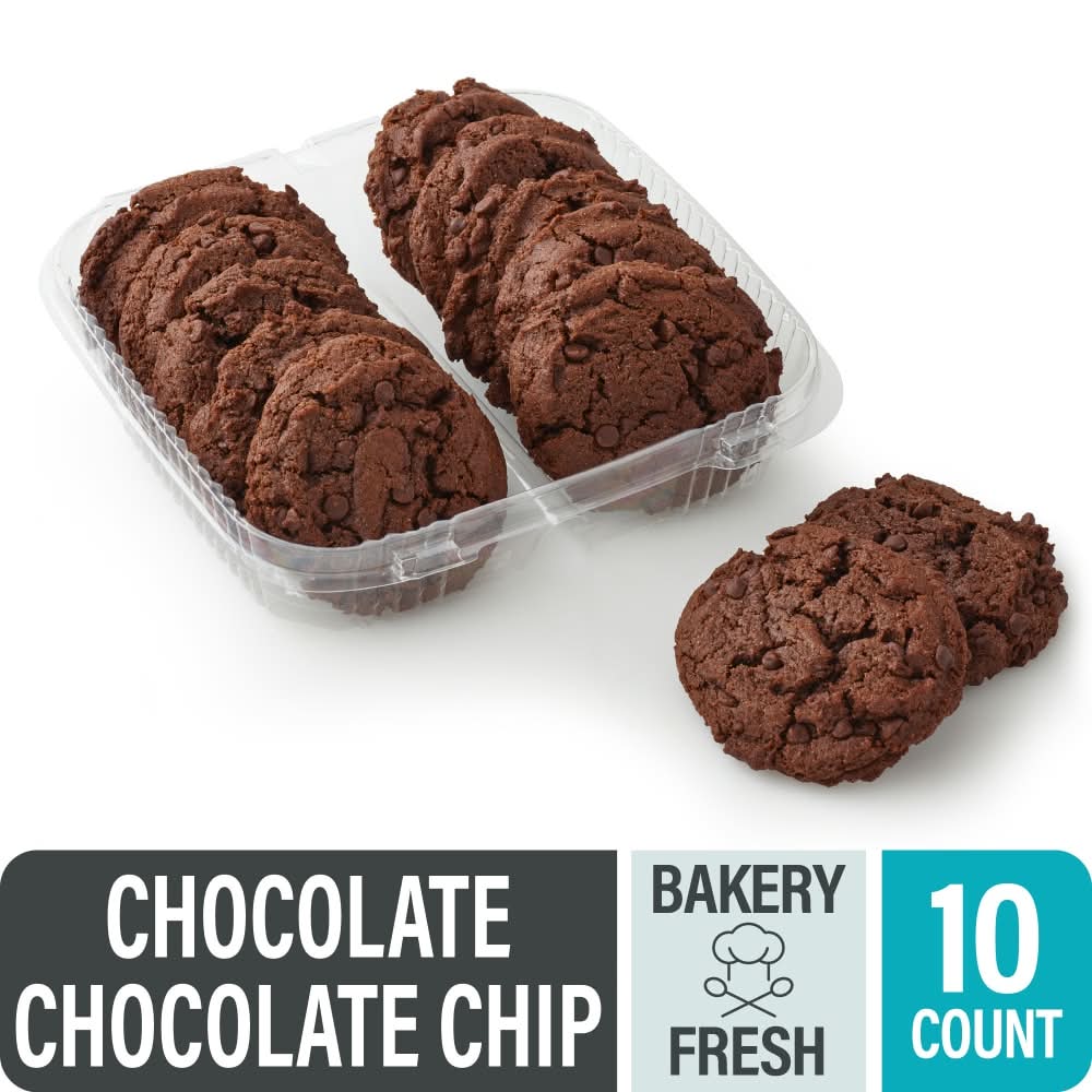 Bakery Fresh Chocolate Chocolate Chip Soft Top Cookies