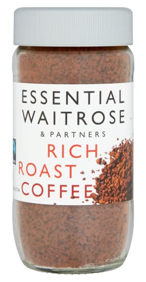 Essential Waitrose & Partners Fairtrade Rich Roast Coffee (100g)
