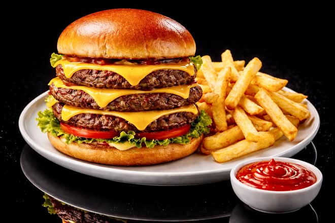 🍔💪 Triple Beef