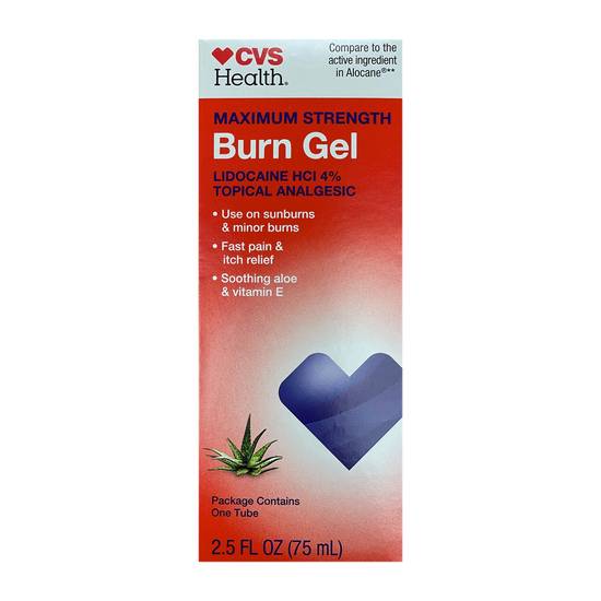 Cvs Health Maximum Strength Burn Gel