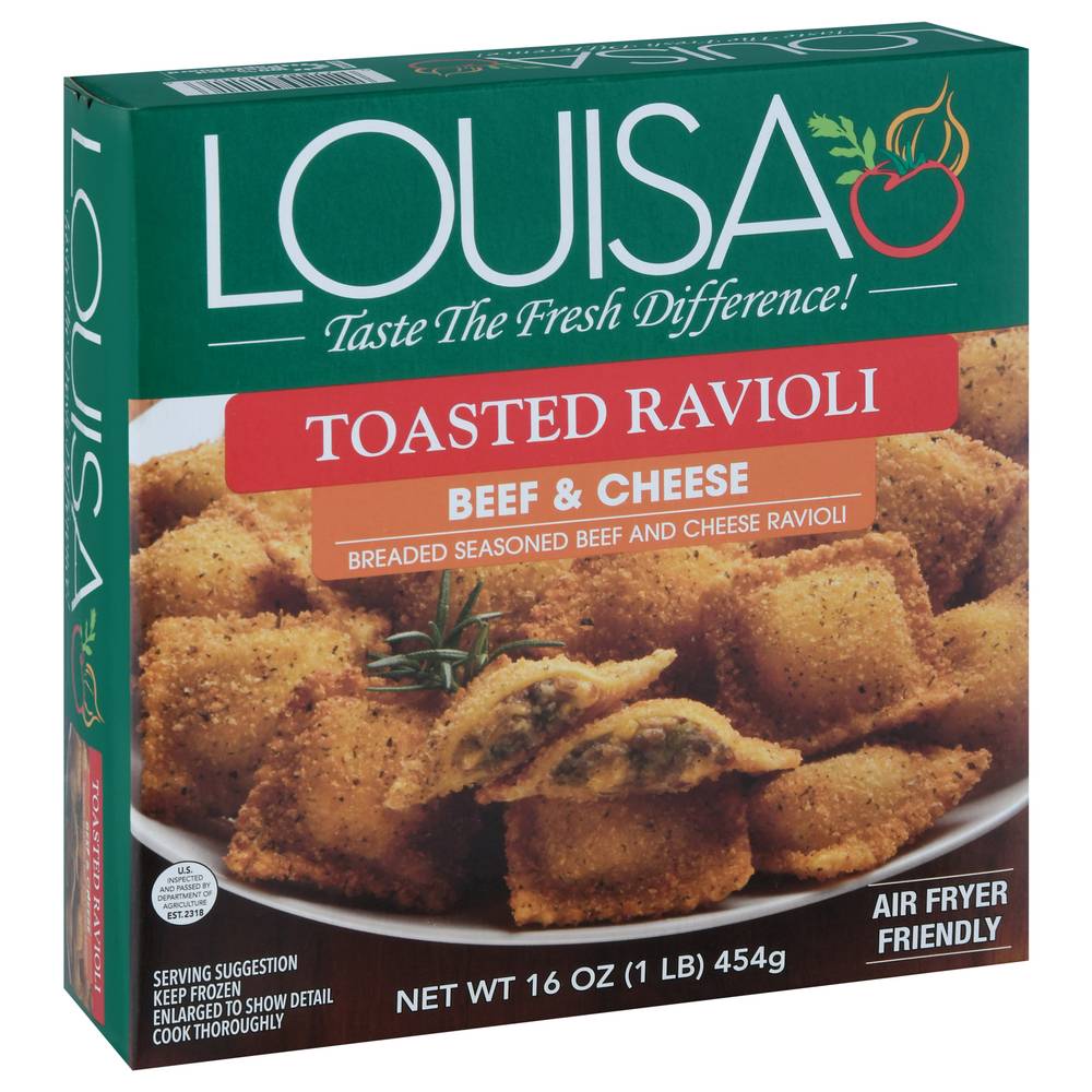 Louisa Beef & Cheese Toasted Ravioli (1 lbs)