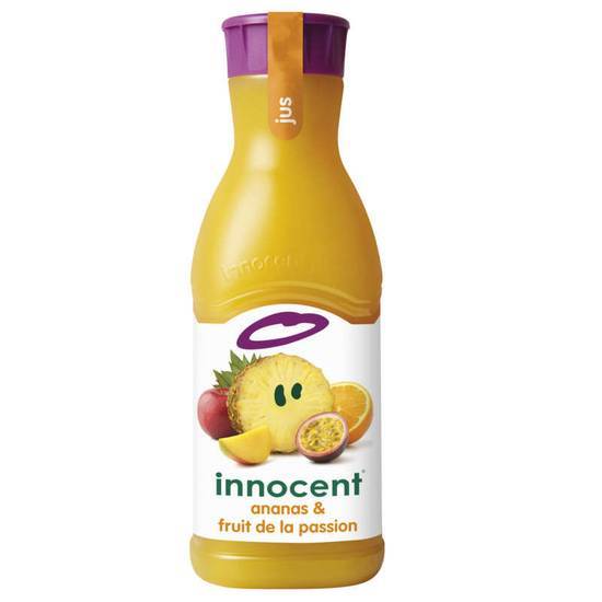 Innocent Jus d'ananas et fruits de la passion - 100% pur jus 90cl