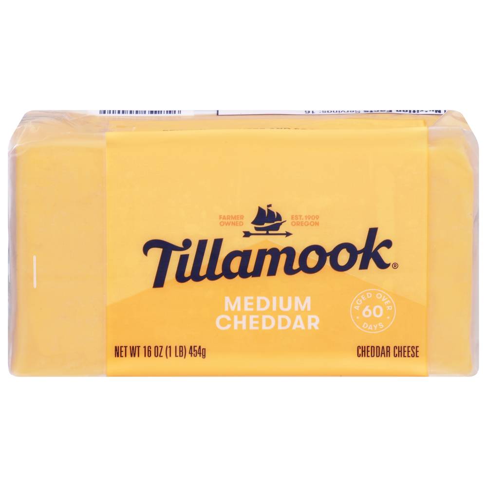 Tillamook Medium Cheddar Cheese