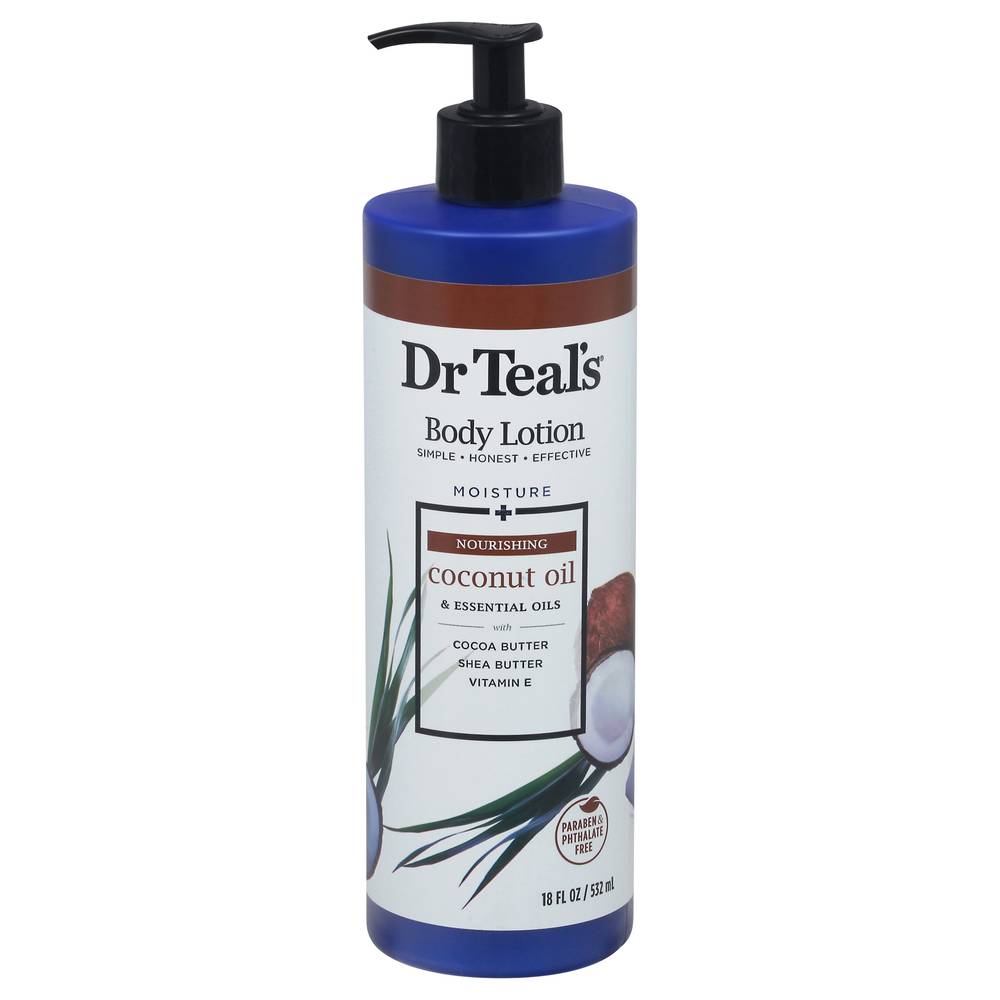 Dr Teal's Moisture + Nourishing Coconut Oil Body Lotion