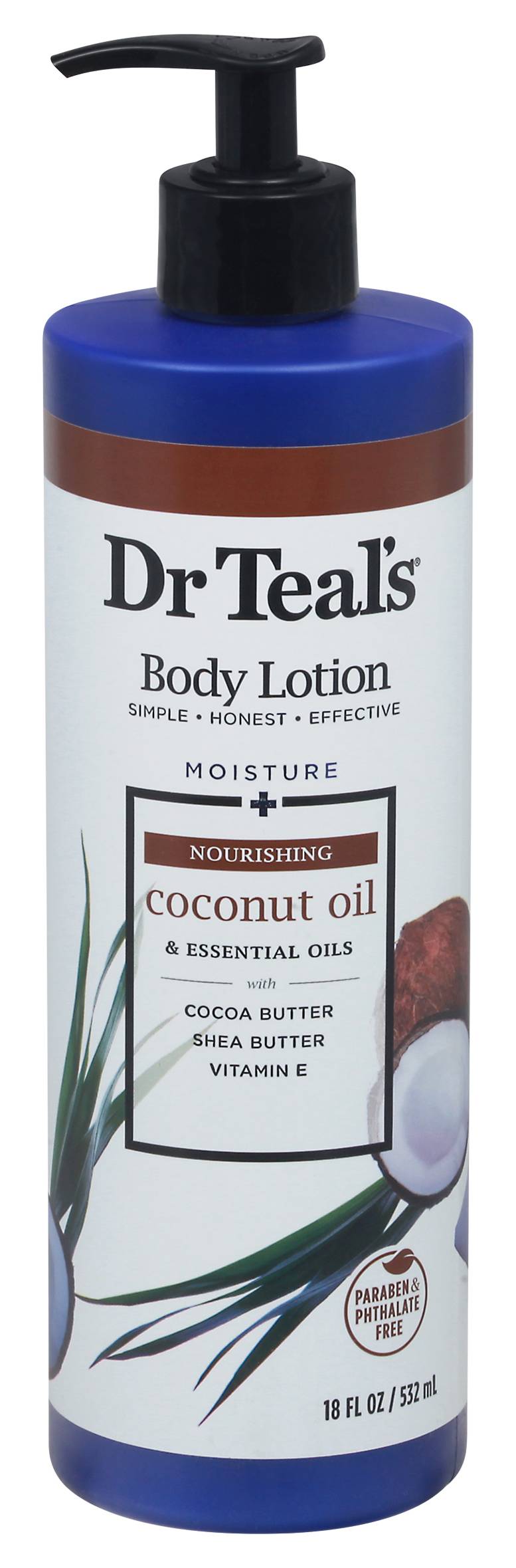 Dr Teal's Coconut Oil Body Lotion (18 fl oz)