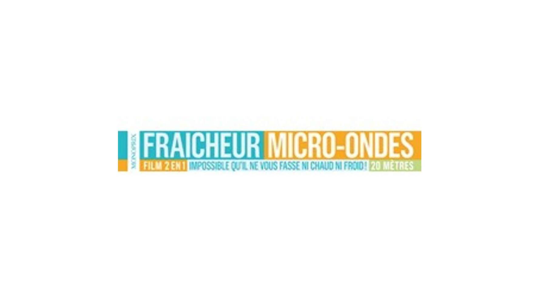 Monoprix - Film fraîcheur micro-ondes 2 en 1 le rouleau, 20 Mètres