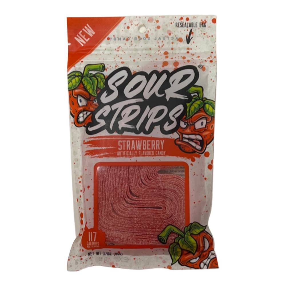 Sour Strips Strawberry (3.9 oz)