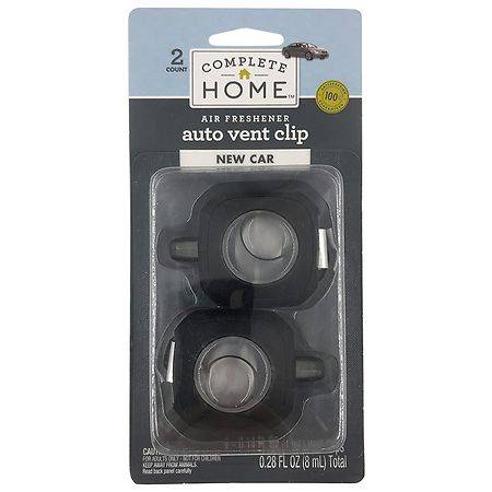 Complete Home New Car Auto Vent Clip Air Freshener (0.28 fl oz)