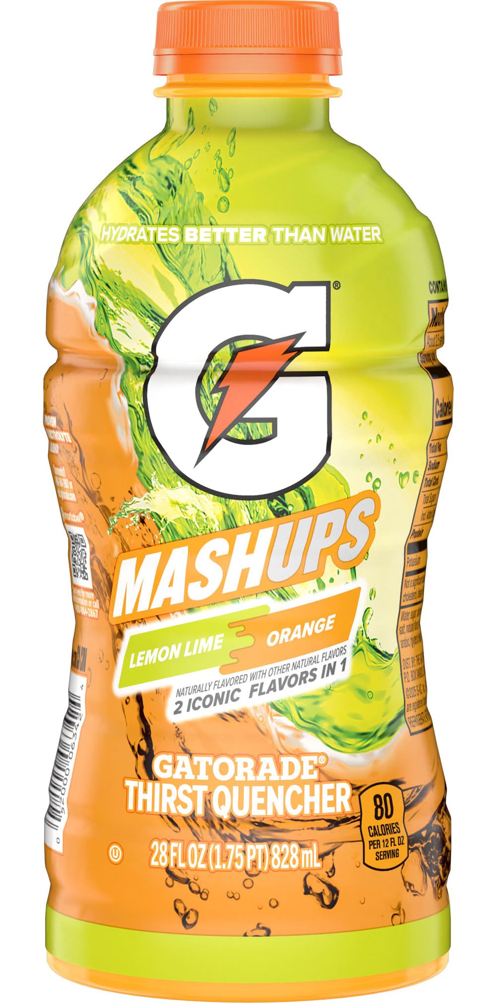 Gatorade Mashups Thirst Quencher, Lemon Lime-Orange (28 fl oz)