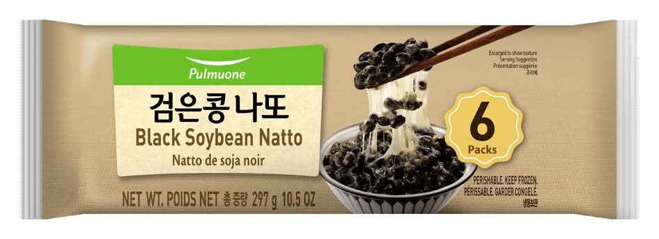 Pulmuone black soybean natto 6pk