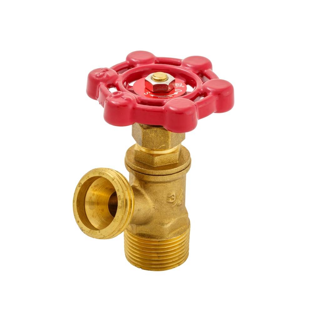 RELIABILT 3/4-in Brass MIP x Hose Thread Boiler Drain Valve | 102-704RB