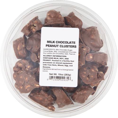 Milk Chocolate Peanut Clusters