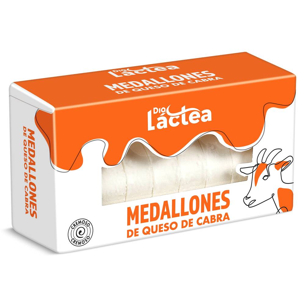 Medallones De Queso De Cabra Dia Láctea 100 G