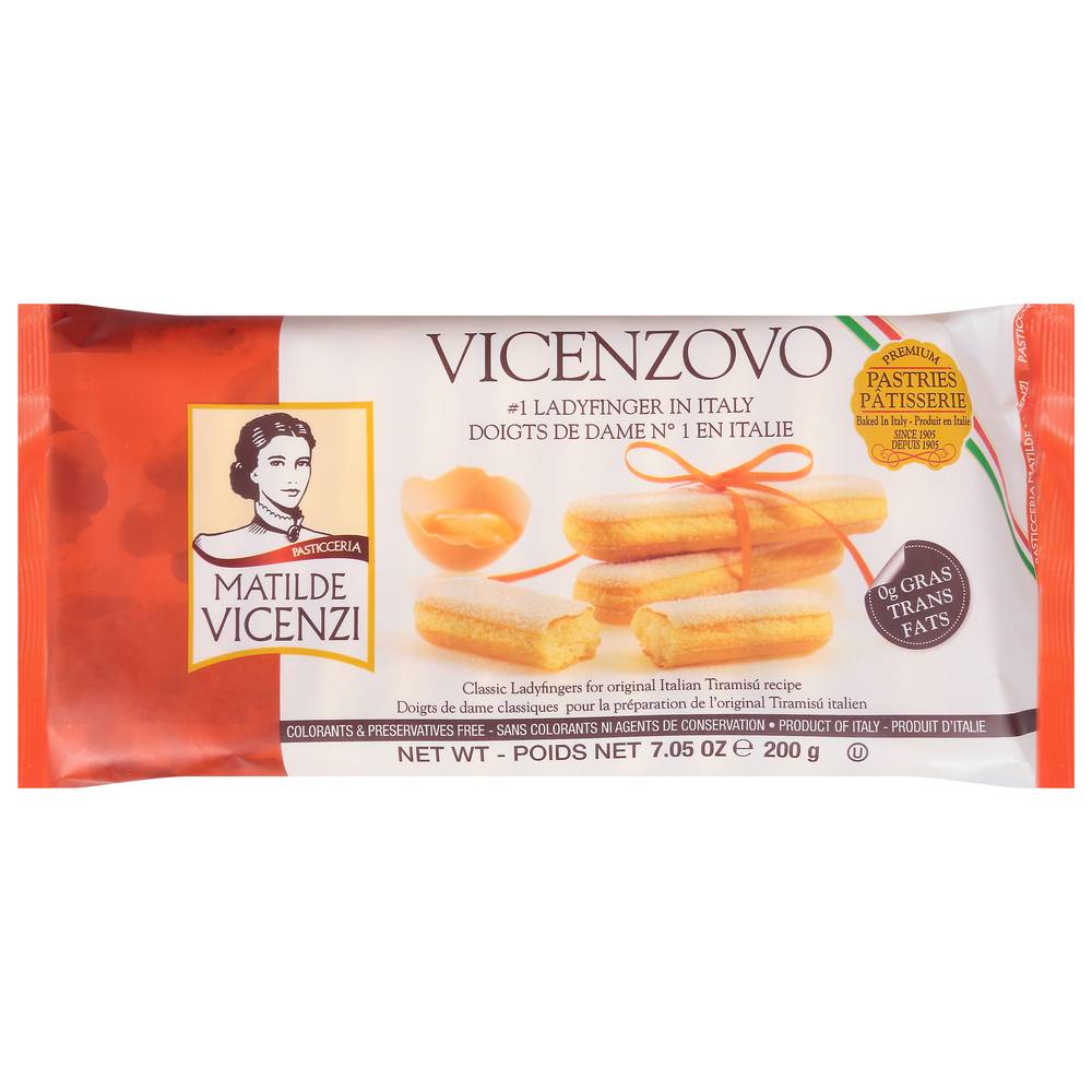 Matilde Vicenzi Vicenzovo Italian Classic Ladyfingers (7.05 oz)