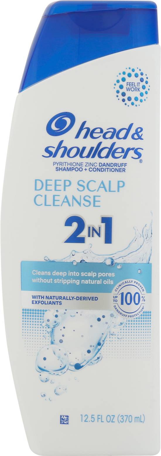 Head & Shoulders Deep Scalp Cleanse 2 in 1 Shampoo + Conditioner