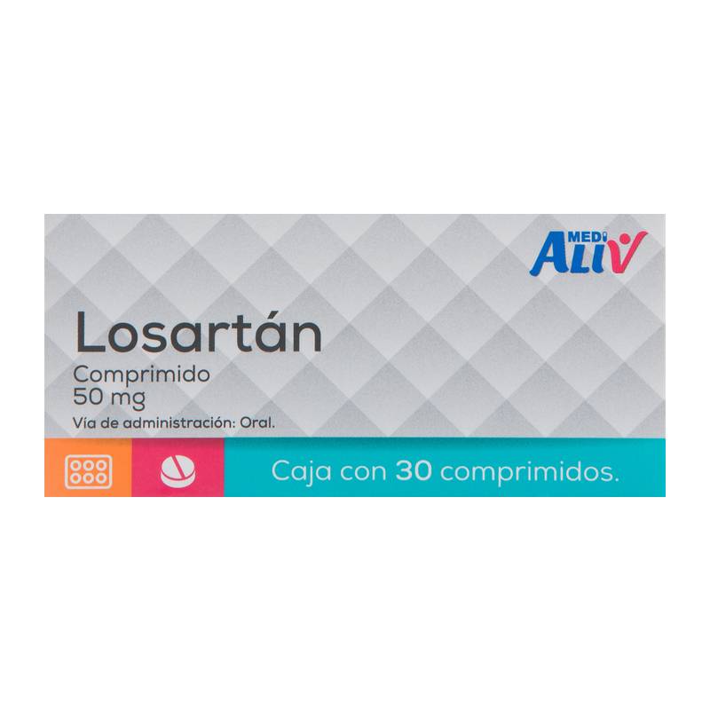 Medialiv losartán comprimidos 50 mg