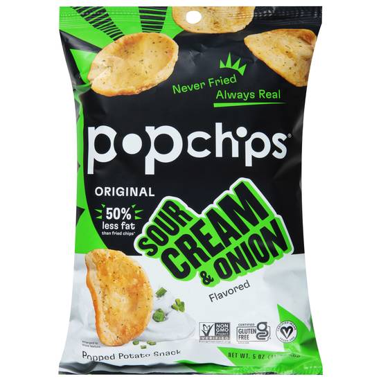 Popchips Sour Cream & Onion Popped Chips
