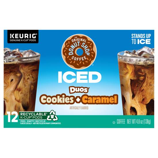 Keurig Iced Duos Cookie + Caramel K-Cup Pods (12 ct)