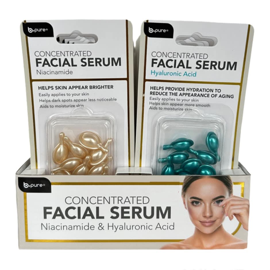 B.pure Concentrated Moisturizing Facial Serum Biodegradable Capsules (2 x 10 ct)