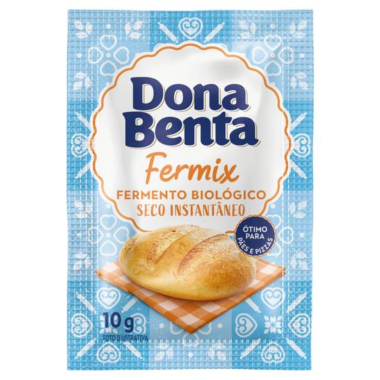 Dona Benta · Fermento biológico instantâneo fermix (10 g)