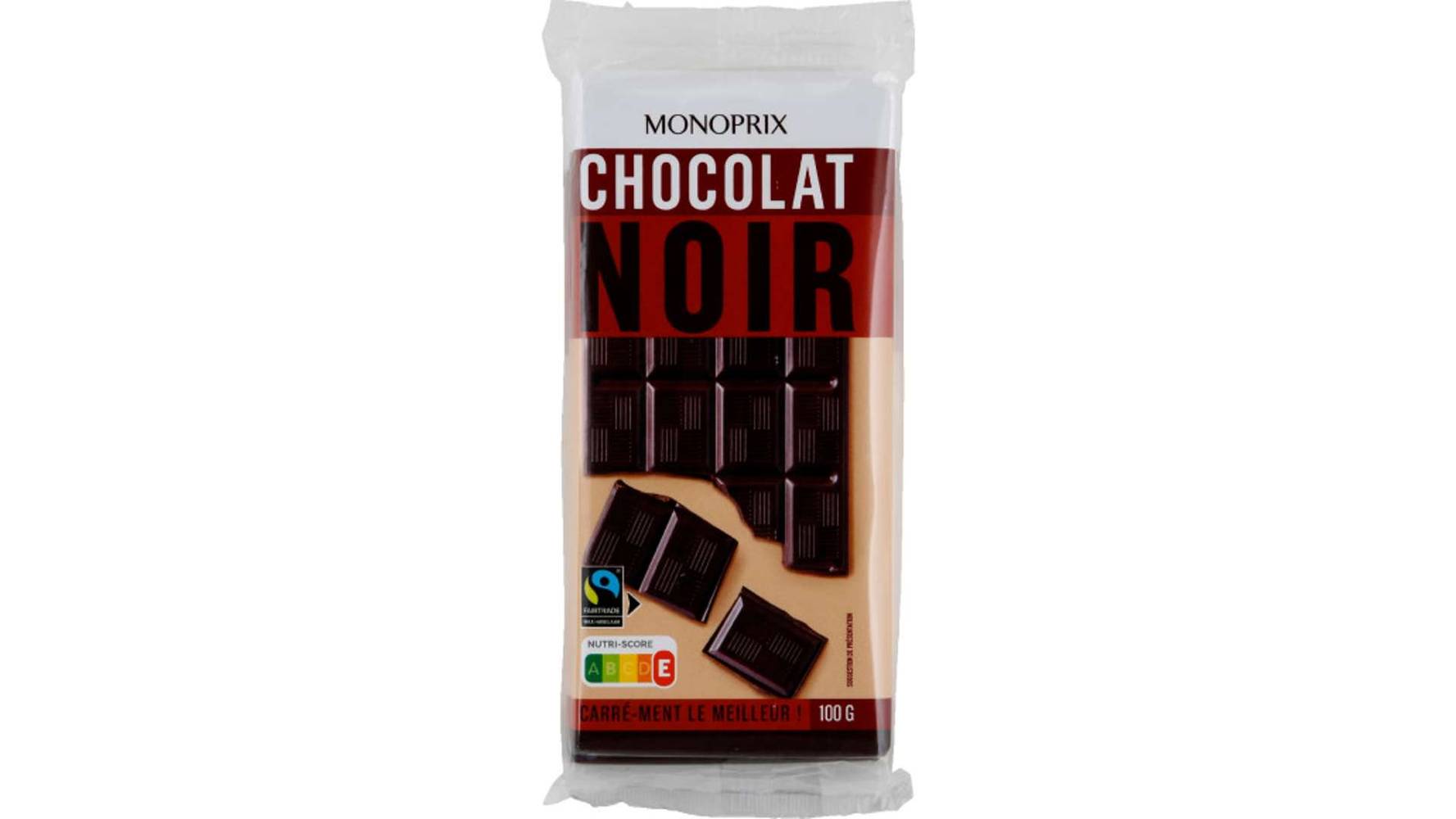 Monoprix Chocolat noir Max Havelaar Les 3 tablettes de 100g